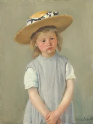 Child in a Straw Hat